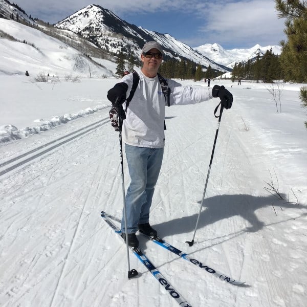 ski touring fred garth